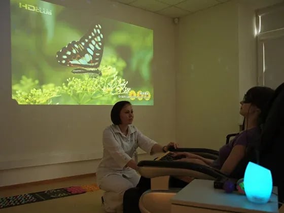 Сенсорная комната в Клиническом Институте Мозга